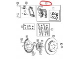 Disc Brake Caliper (Rear, RH, Takeoff)